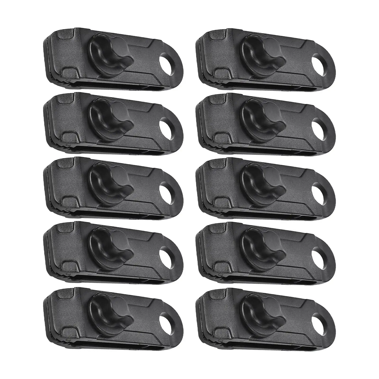 10 Pieces Tent Canopy Cloth Clips Awning Clip Adjustable for Car Covers