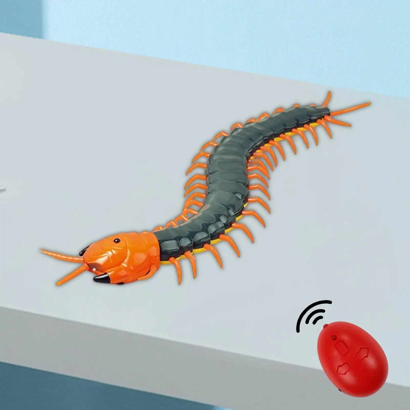 Smart Electric Centipede Toy Electric Remote Control Toy Tricky Props Cat Interactive USB Remote Control Centipede