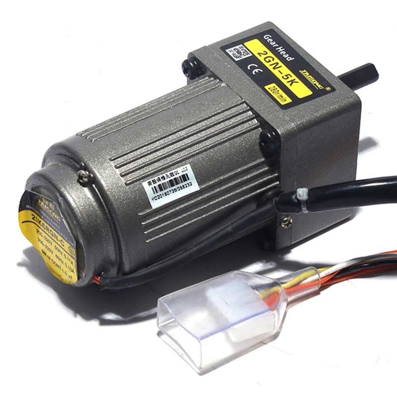 6W 220V 6.9RPM-415RPM AC engrenagem redutor Motor