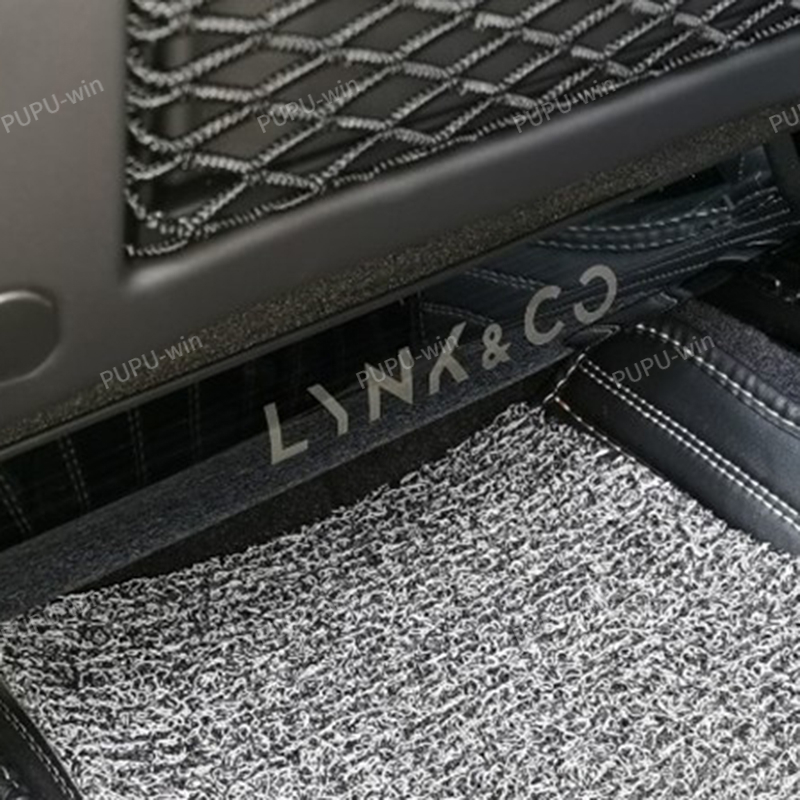 Für LYNK&CO Auto Innen Hinten Sitz Edelstahl Anti-Kick Pad Abdeckung Auto Zubehör Innen für LYNK&CO 01 02 03 05 06 09 – Detail 6
