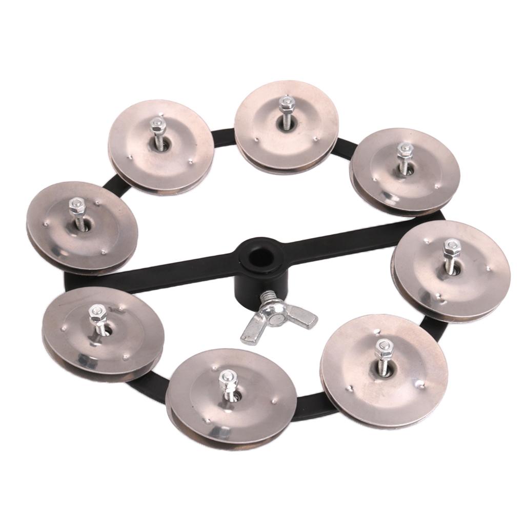 Musical Hi Hat Tambourine With Single Row Hand Percussion For Party Favor