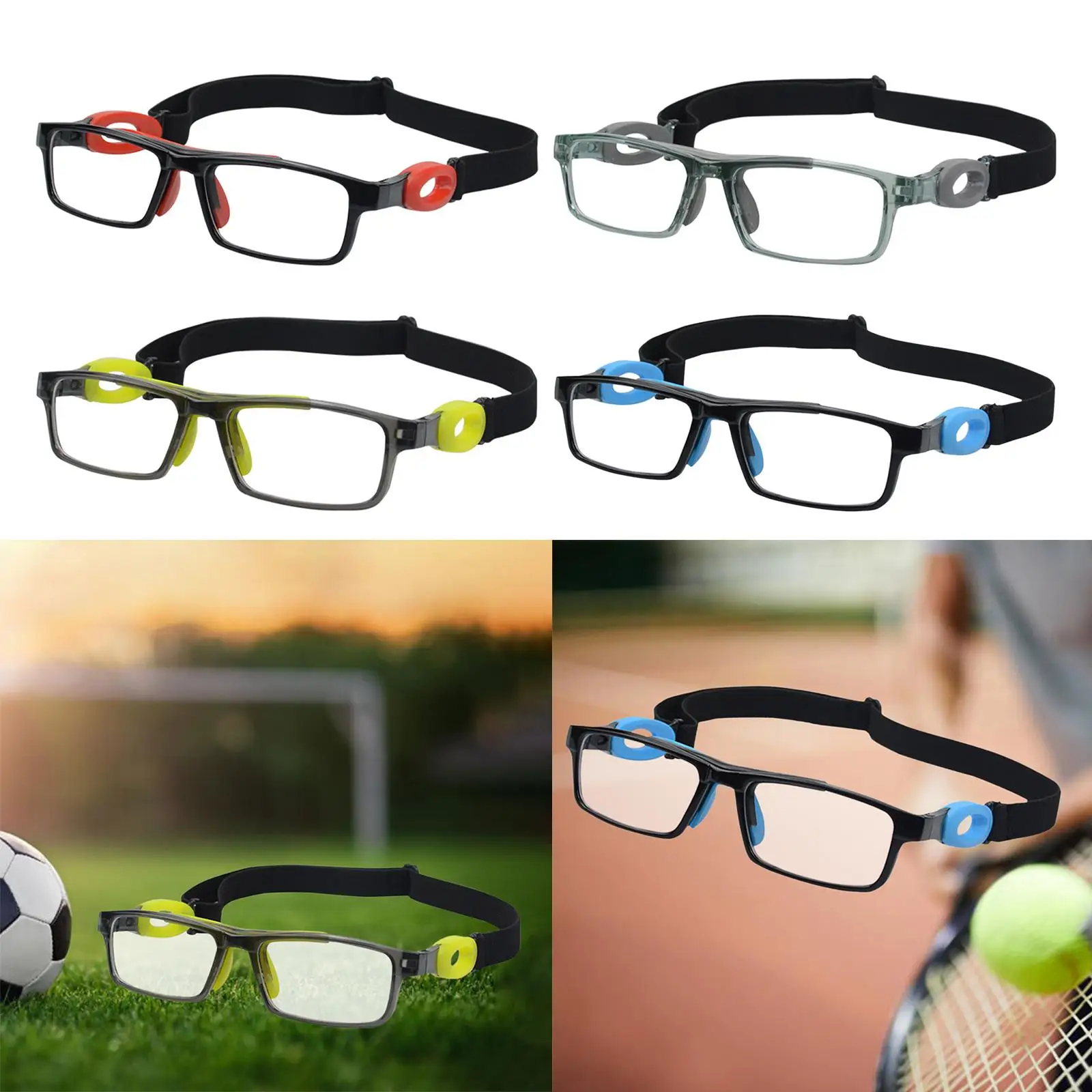 Professional Basketball Glasses Lightweight Wearable for Cycling Tennis