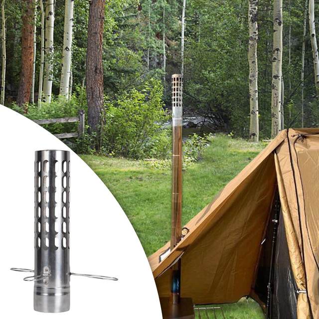 Spark Arrestor Rainproof Cap Accessories for Smoke Exhaust for 2.36inch/6cm