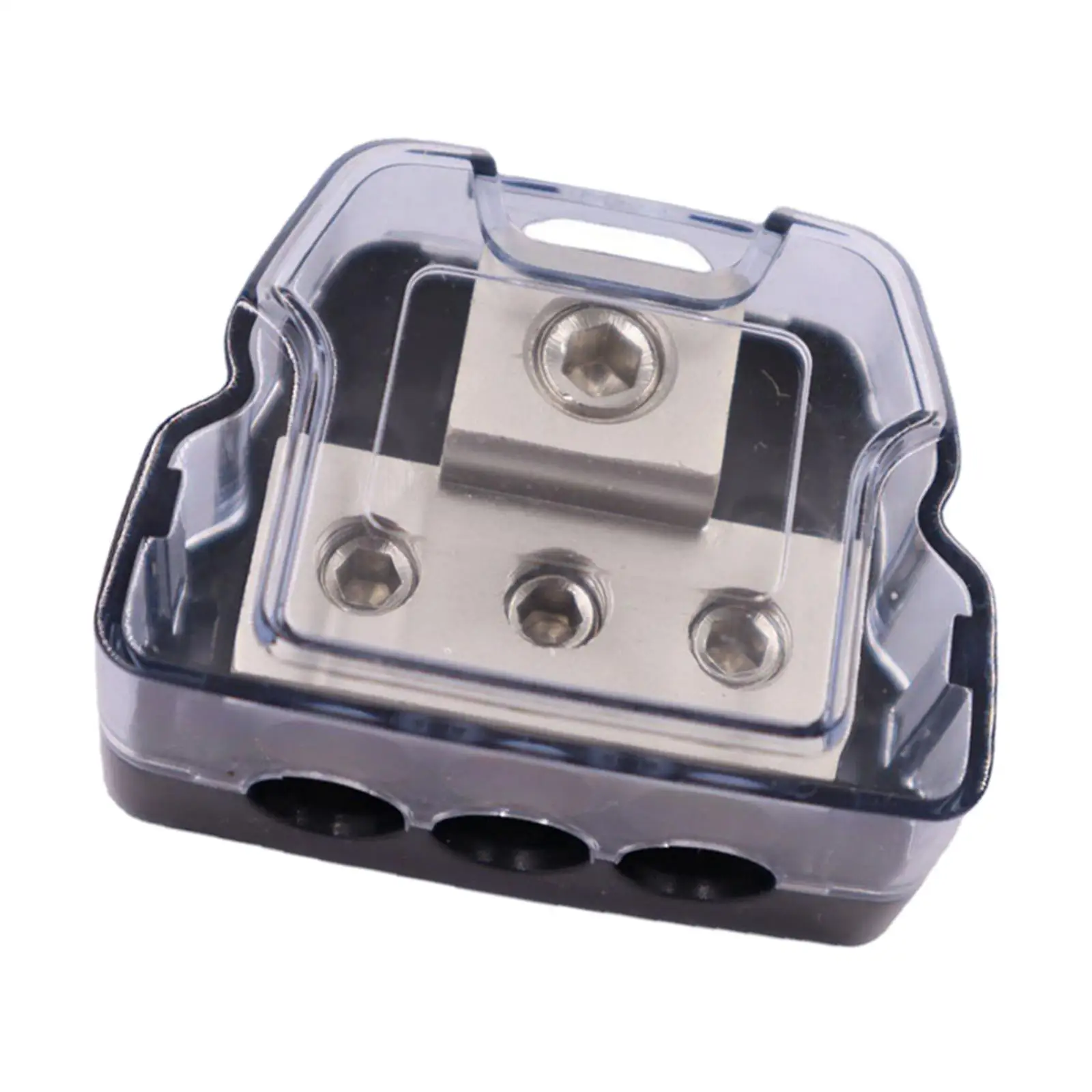 Power Distribution Block 3 Way Distributor 1 in 3 Out for Boat Vehicles