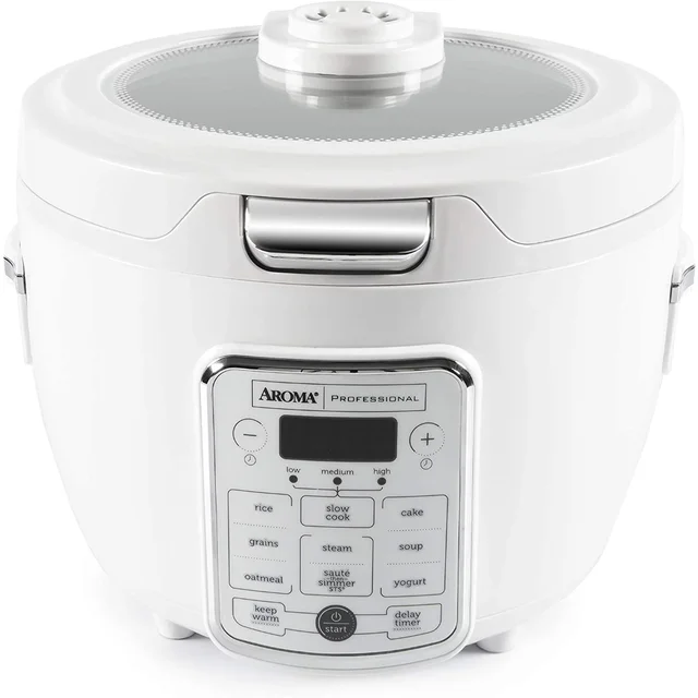 Aroma 8-Cup Programmable Rice & Grain Cooker, Steamer Rice Cooker Electric  Free Shipping - AliExpress