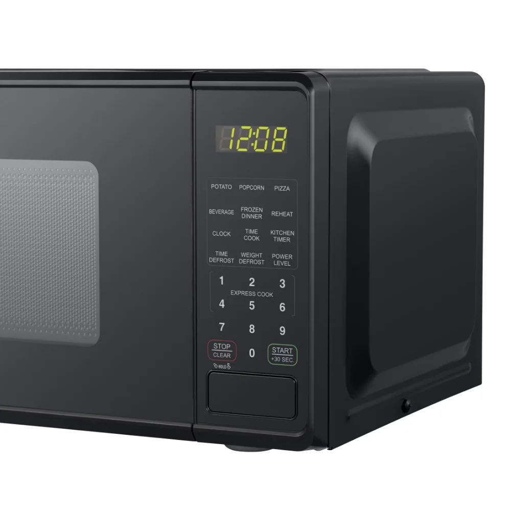 0.7 cu. ft. Countertop Microwave Oven, 700 Watts, Black