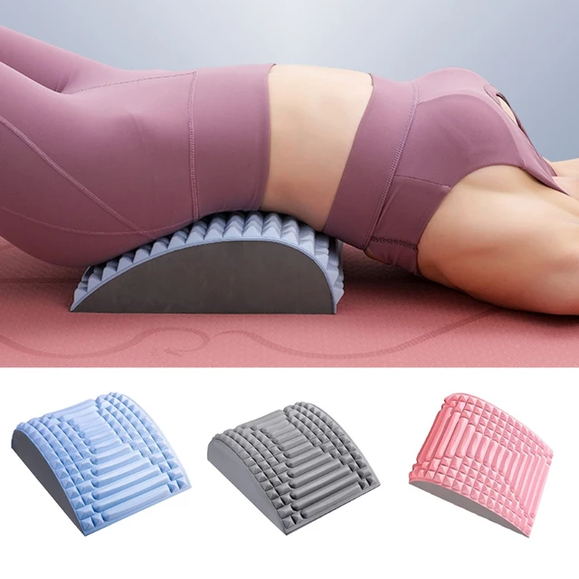 RESTCLOUD Back Stretcher for Back Pain Relief, Back Stretching Cushion,  Chronic Lumbar Support Pillow Helps with Spinal Stenosis, Herniated Disc  and