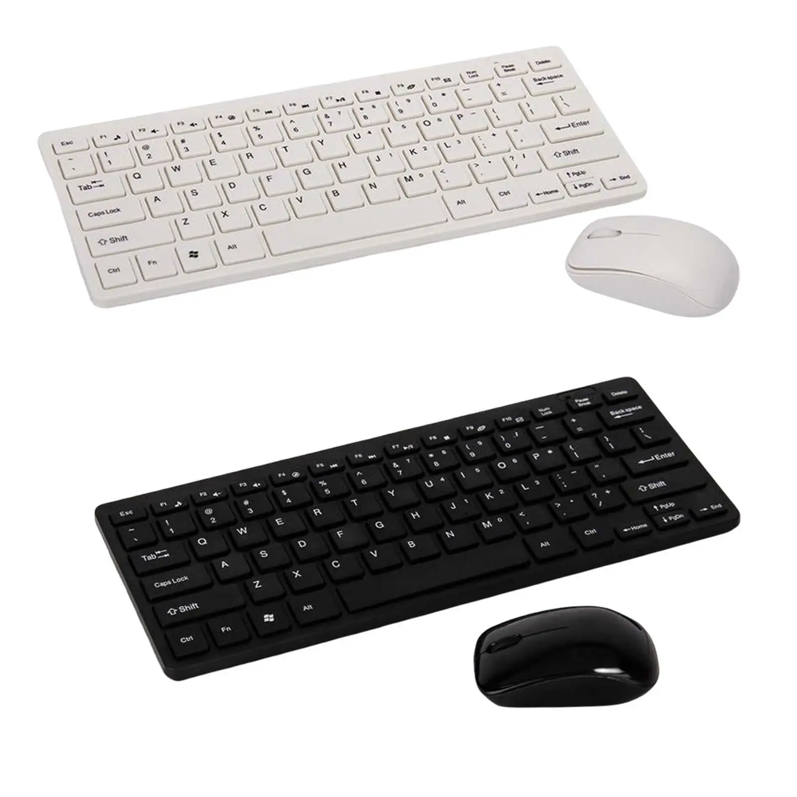 Keyboard and Mouse Combo High Sensitivity English Keybad US Layout Shortcut Keys Mini for Notebook for Android tv