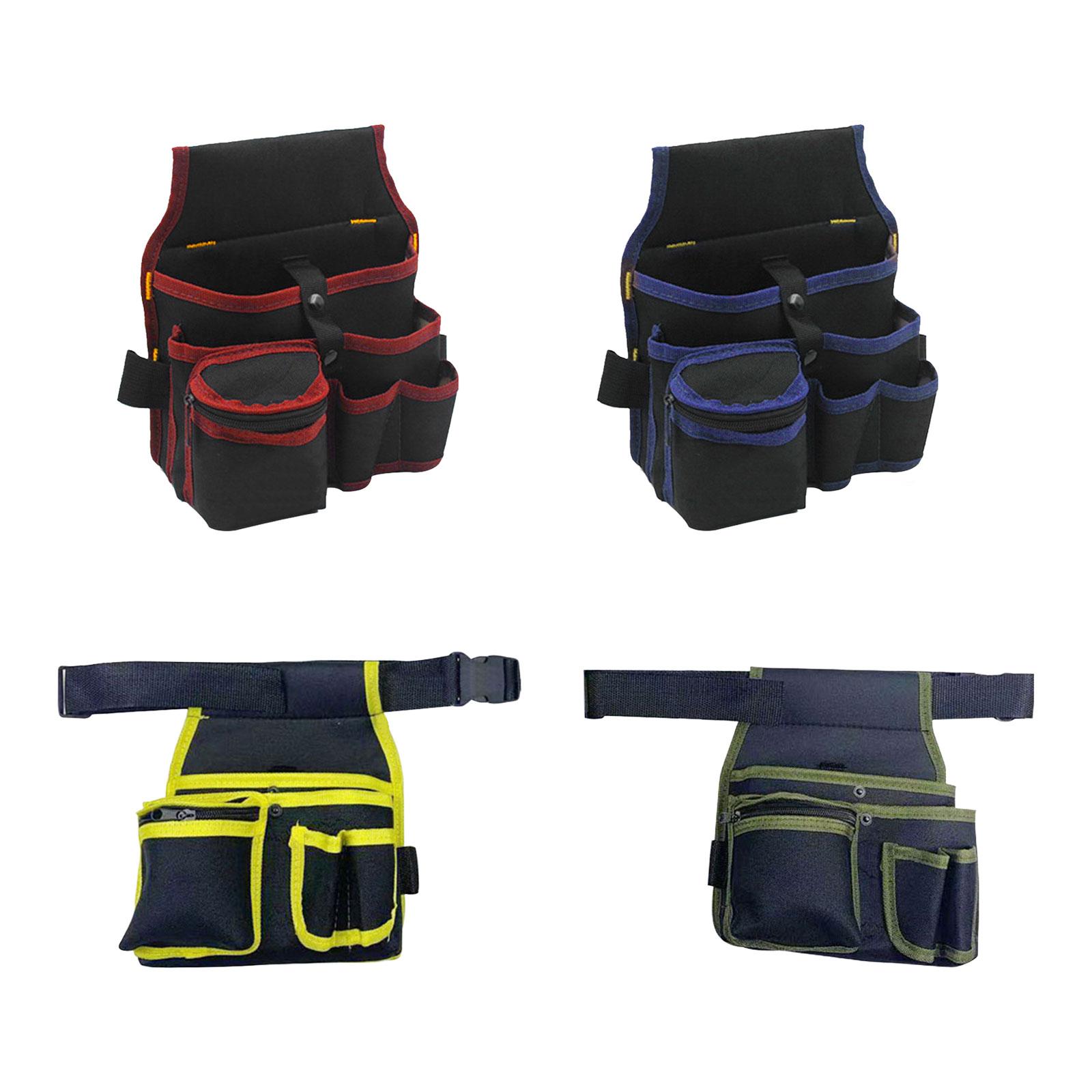 Tool Belt Pouch Waterproof Lightweight Garden Tool Belt Waist Storage Bag Holder Carpenters Tool Belt Woodworking Home DIY