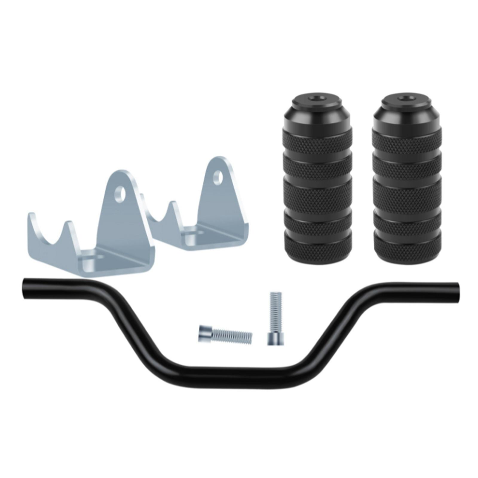Universal Motorcycle Foot Pegs Pedals Parts Elbow Pedal Lever CNC Foot Rests for Moped Scooter Dirt Bike UTV ATV Motorbike