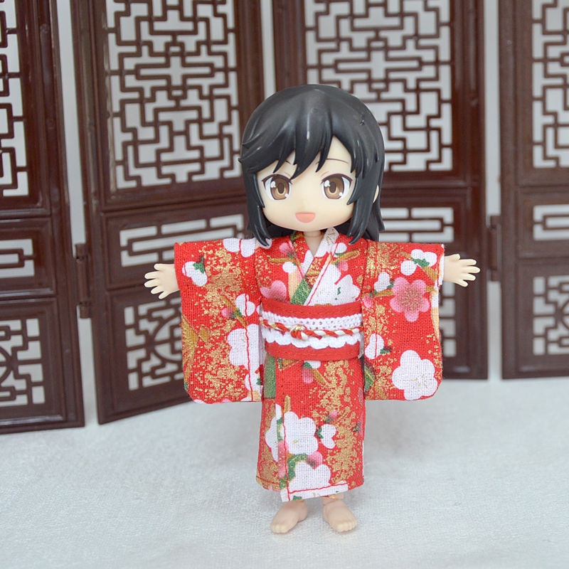 ob11 Kimono Baby clothes 1/12 bjd and wind baby clothes GSC clay man ymy kimono doll clothes doll accessories
