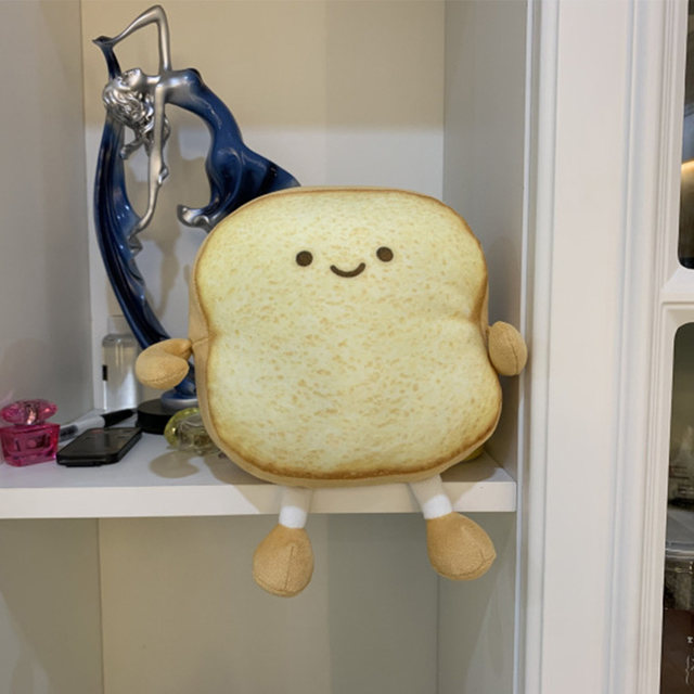 Stuffed Toy Soft Plush Sofa Bedroom Gift Toast Sliced Bread