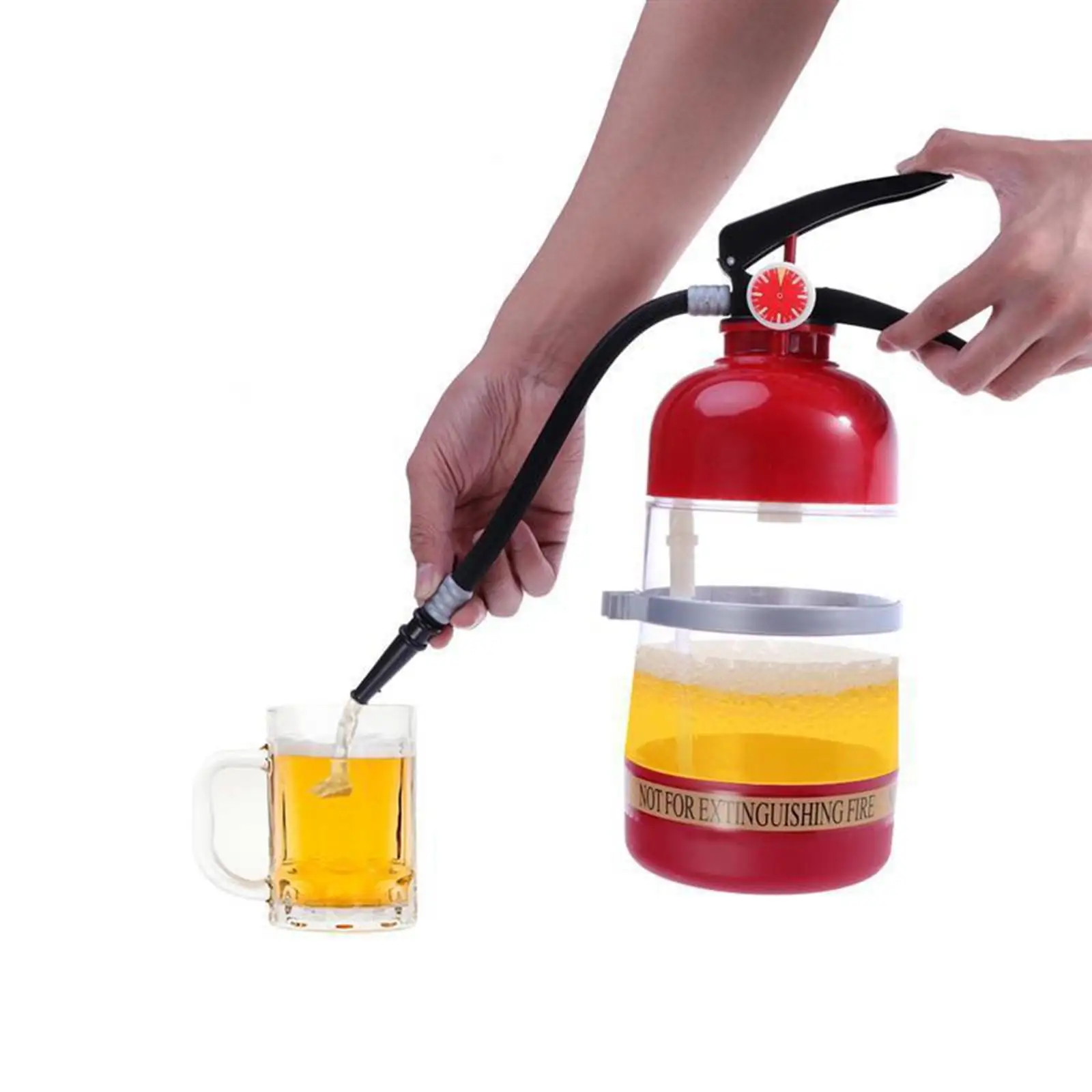 Creative Beer Container Beer Water Barrels Water Juice Beverage Tank Tabletop Decanter Container for Hotels Tea Houses KTV Party