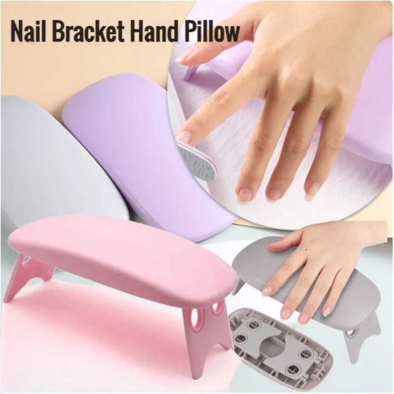 Best of New Nail Hand Pillow Plastic Manicure Bracket Foldable Tripod Hand Pillow Polish Simple Style Support Mat Holder Manicure Tools Reviews & Tips