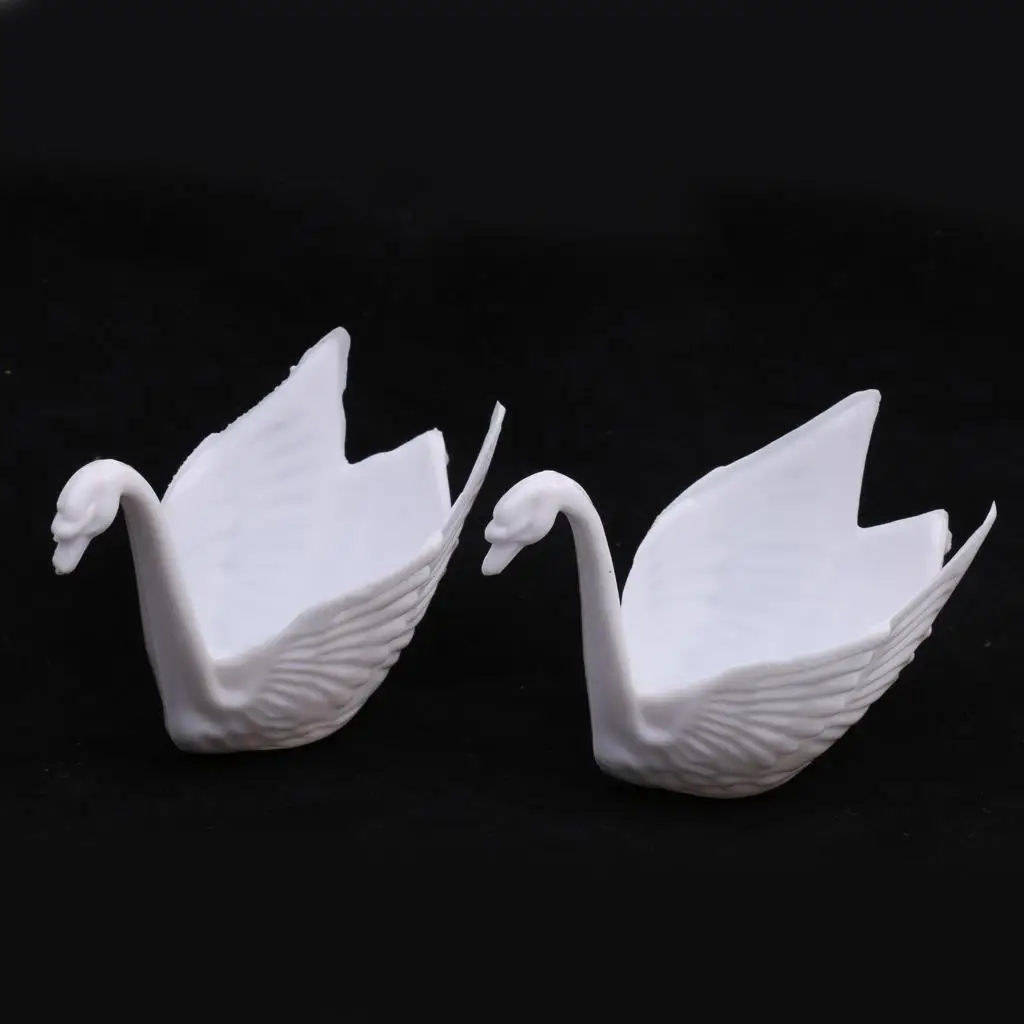 12pcs  Swan Candy Boxes Wedding Baby Shower Favors Gift Boxes Holders Party Decoration