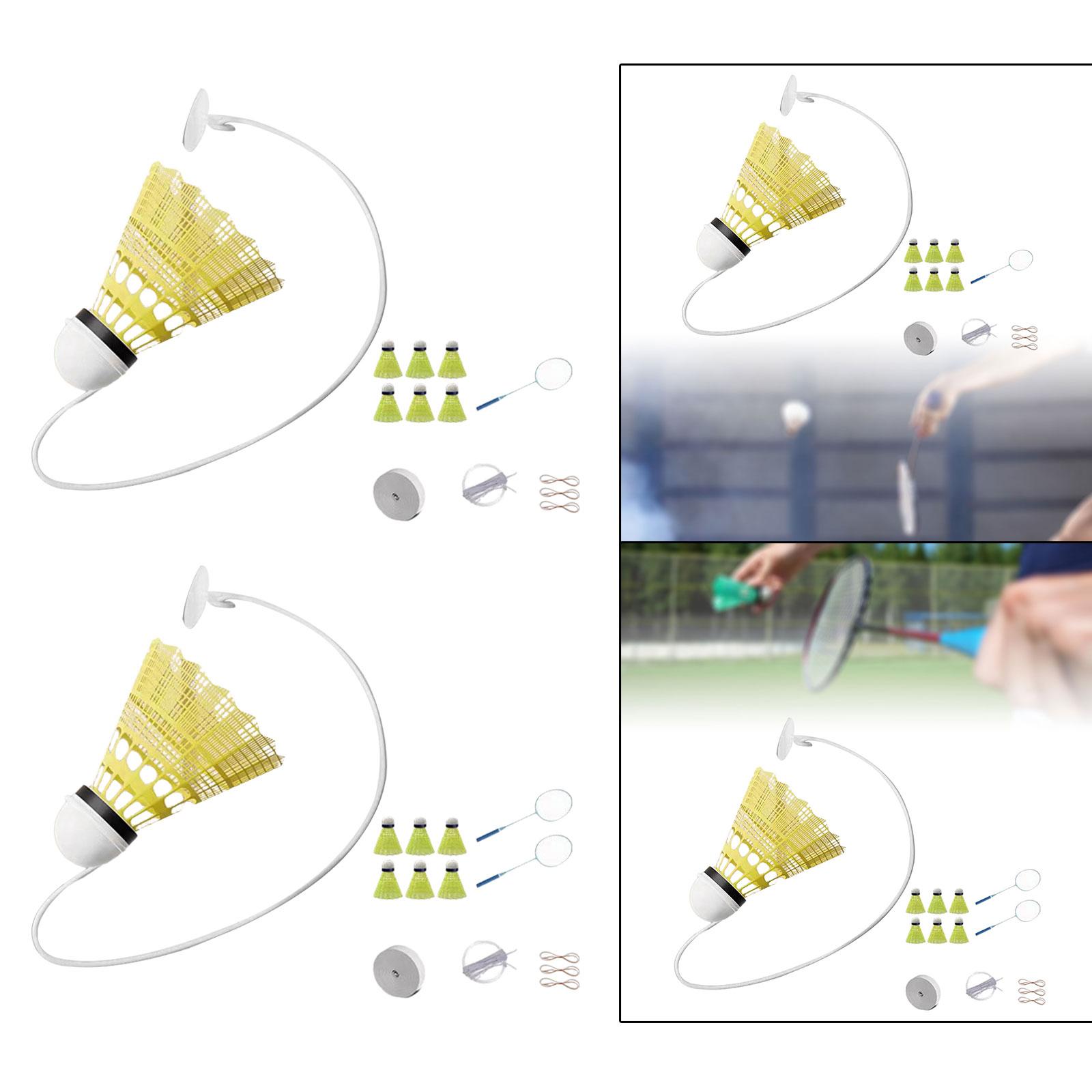 Badminton Solo Trainer Equipment Single Player Practice Self Practice Badminton