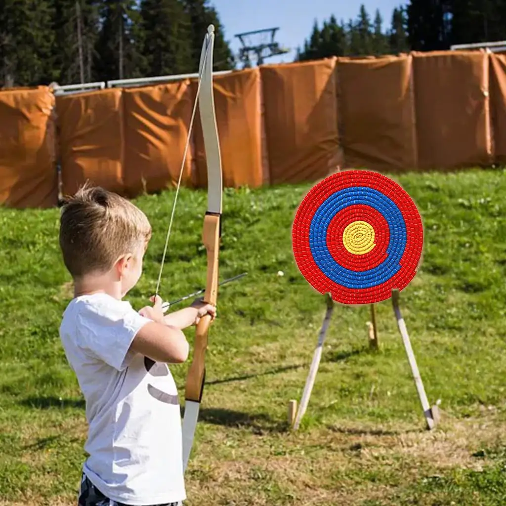 Outdoor Sports  Bow Shooting Straw  Target, Target Scoring Ring Design  Shooting and Little Damage to 
