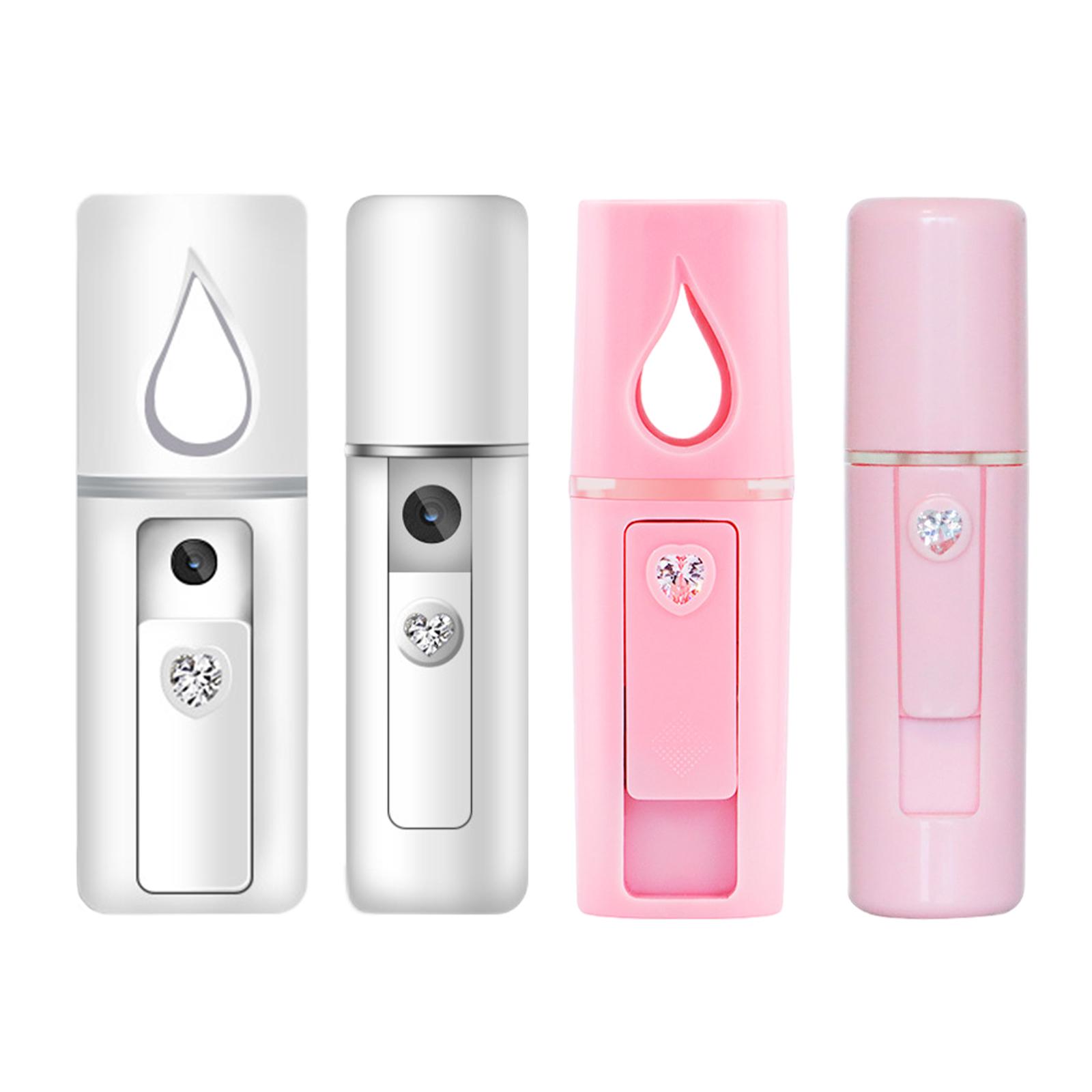 Handheld 20ml Facial Nano Mist Sprayer Cooler Moisturizing Humidifier USB Rechargeable Atomization Atomizer for Face SPA