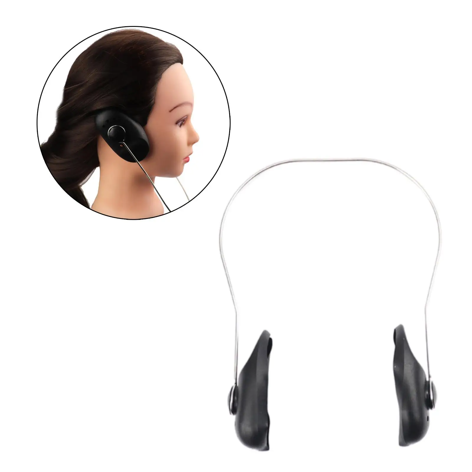 Reusable Ear Cover ， Silicone  Caps, Hairdressing  Tool, Creative Earmuffs for Home Use Hair Dye Hair Color