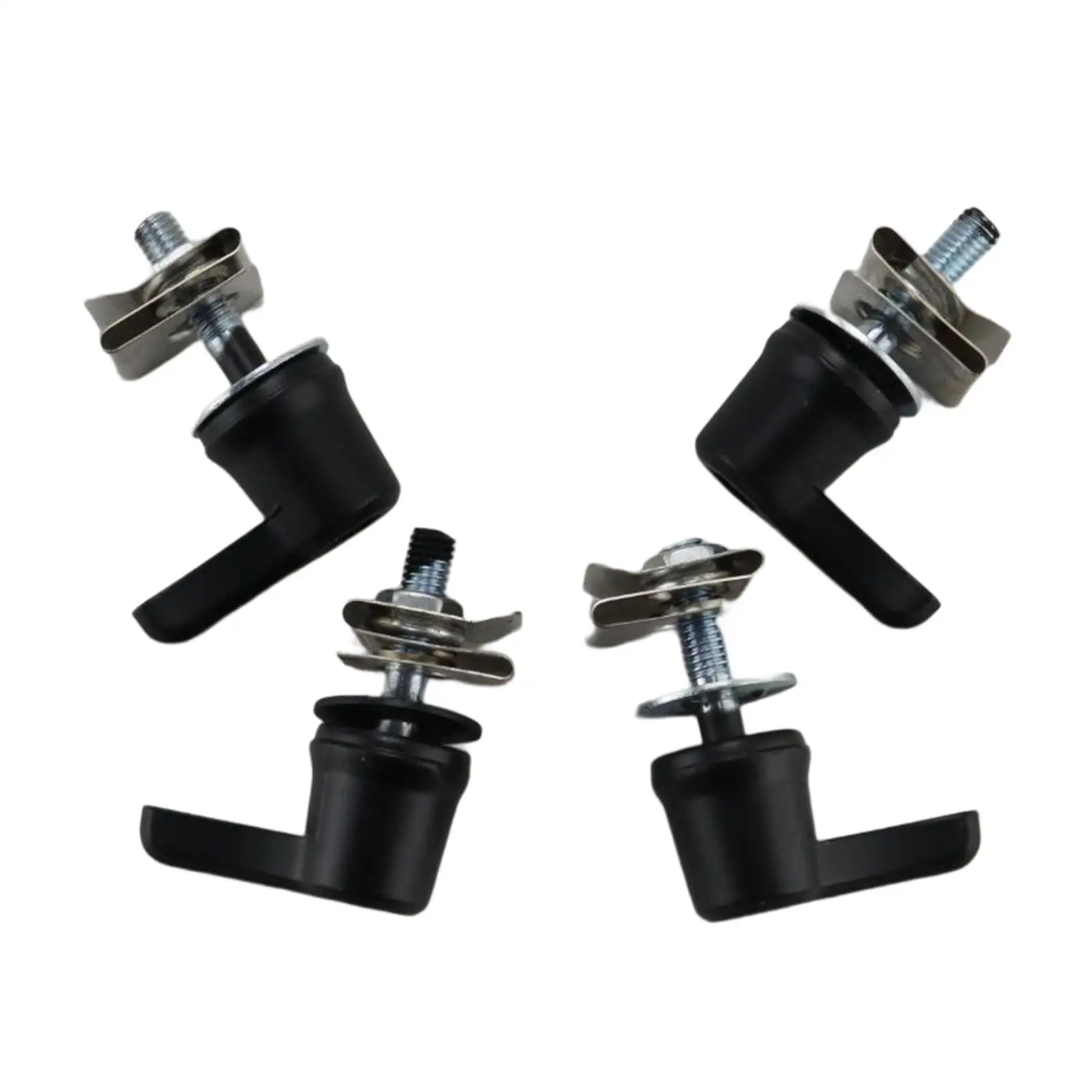 4 Pieces 90201540 Saddlebag Mounting Hardware Replacement Bolt nut Block Fastener for Touring  Supplies Motorbike Parts