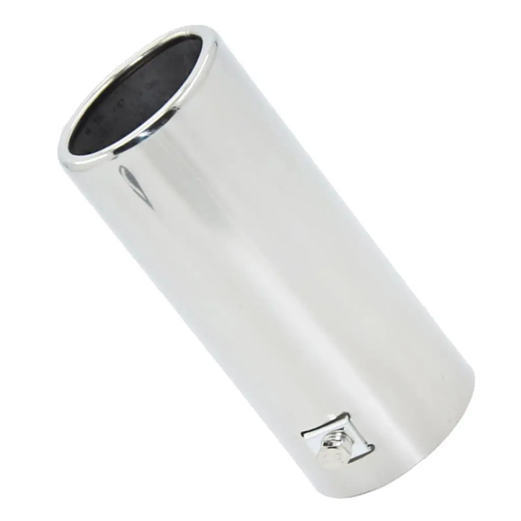 64mm car exhaust pipe tail tip stainless steel 152mm