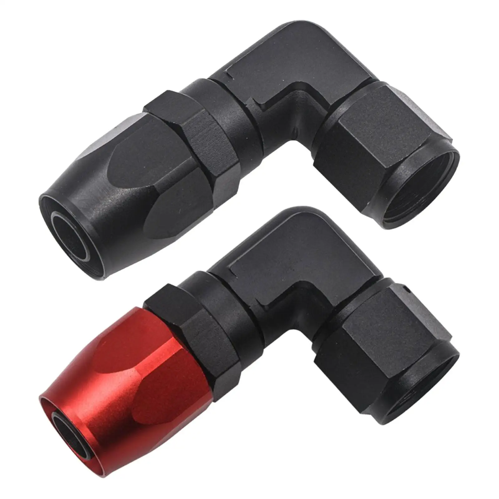 Fuel Fitting Connector Reusable AN10 Thread Connector for Automotive Replacement Fuel System Fittings Oil Fuel Hose Line