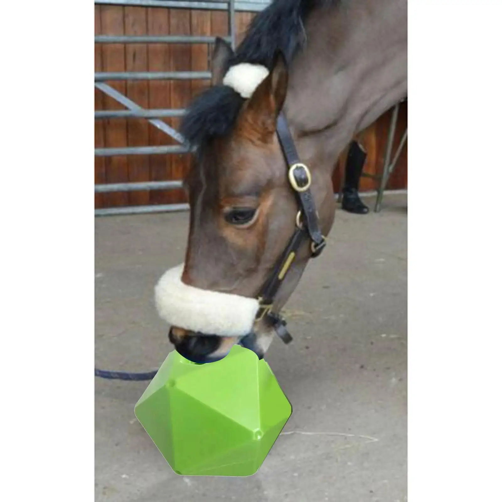 Fun Horse Treat Ball Feeding Toys Supplies Feeder Hay Equestrian Play Snack Ball for Sheep Equine Yard Lawn Farmhouse