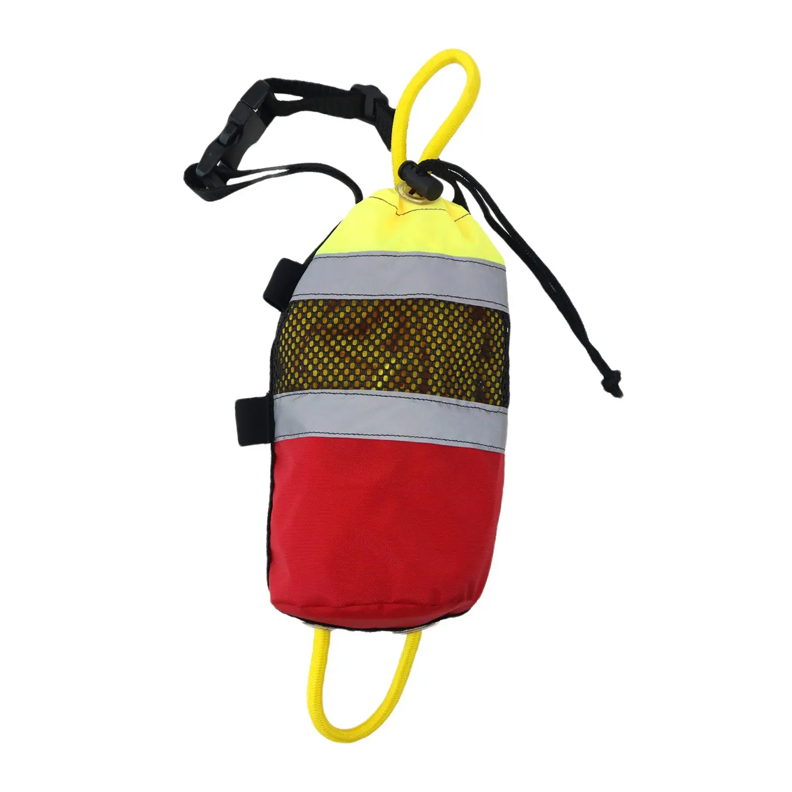 101ft Throw Bags for Water Rescue with Rope Yellow Throwline Throwing Line Accessories Rescue Throw Bag for Kayaking