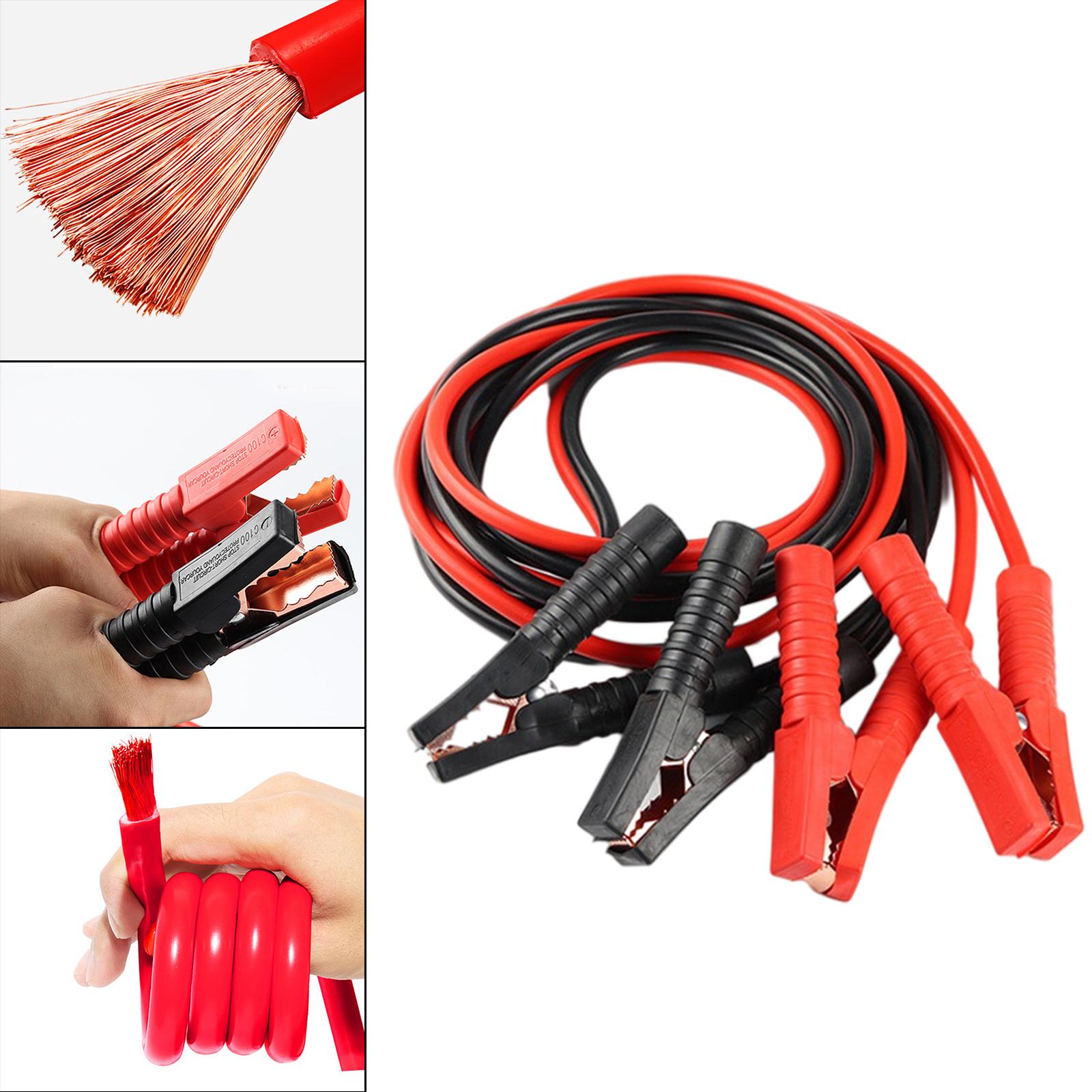 Car Jumper Booster Cable Battery Starter 4M for Car Trucks Bus Van RV Camper