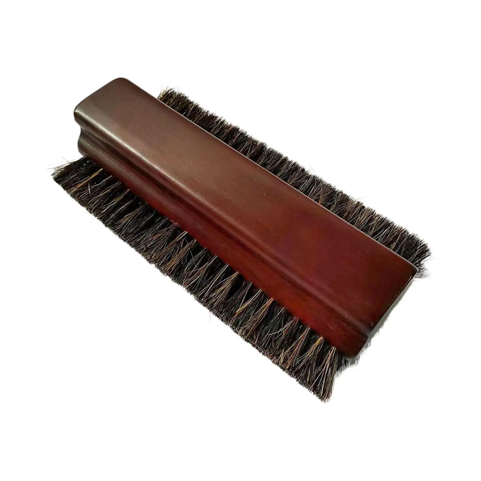 Billiard Table Brush Wooden Handle Durable Comfortable Gripping Lightweight Practical Convenient Three Sided Horse Hair Brushes