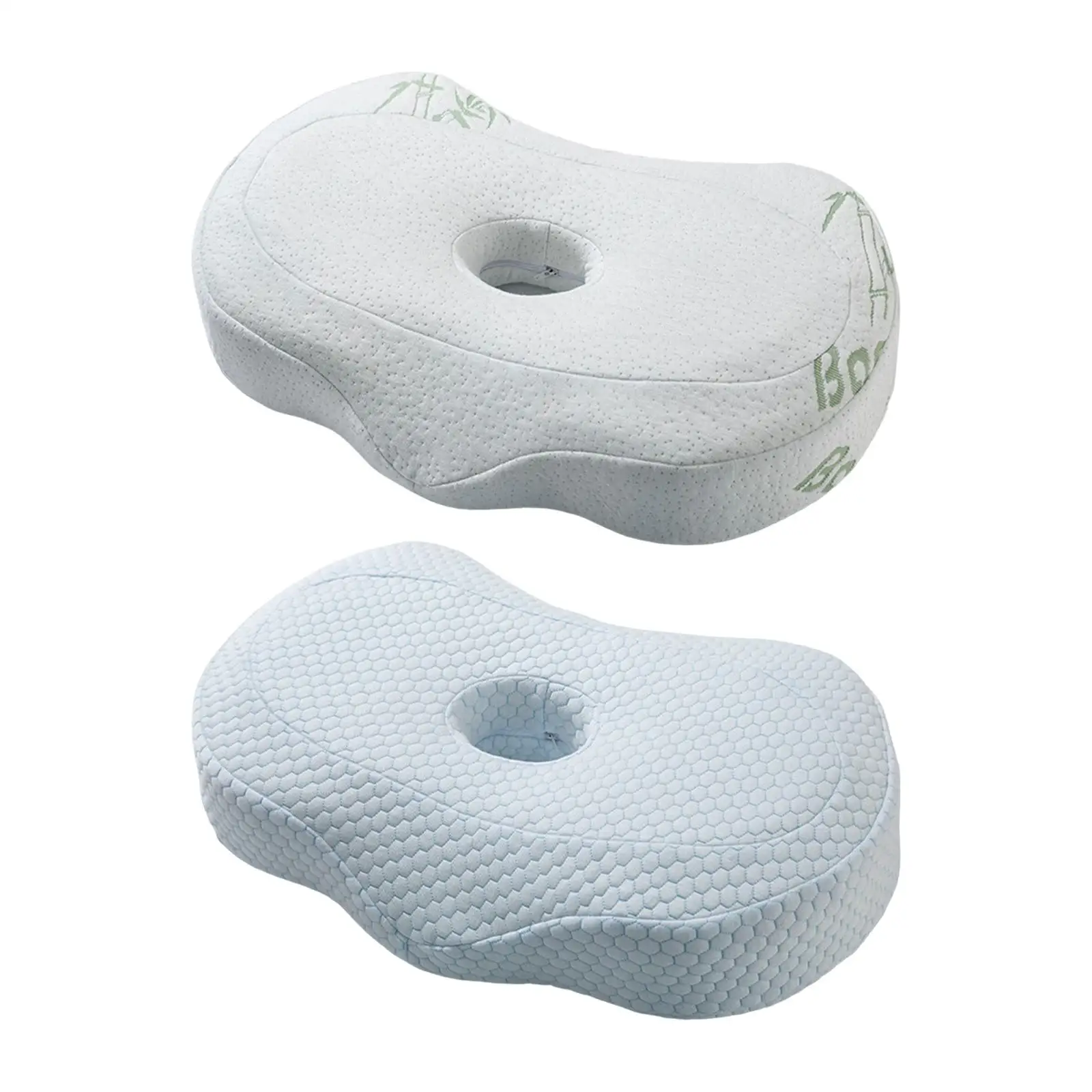 Memory Foam Pillow ear Piercing Pillow for Camping Backpacking Outdoor Sport