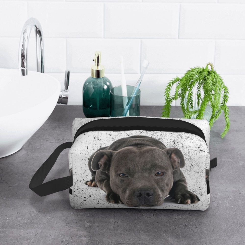 Cosmetic Organizer Dia de Dead Pitbull Sugar