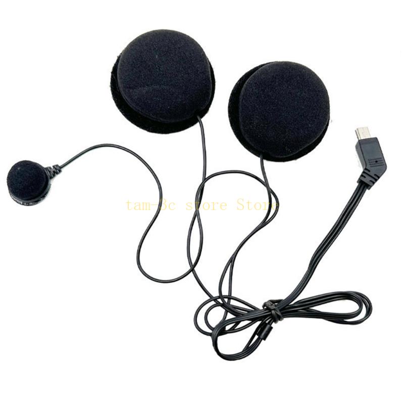 Title 5, 10Pin Helmet Headset Switching Corded Microphon...