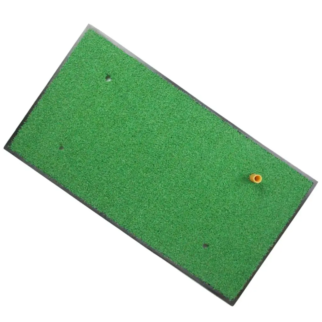 Sturdy Golf Turf Mats Standard Residential   with Anti-Slip Rubber Base and 4-Holes