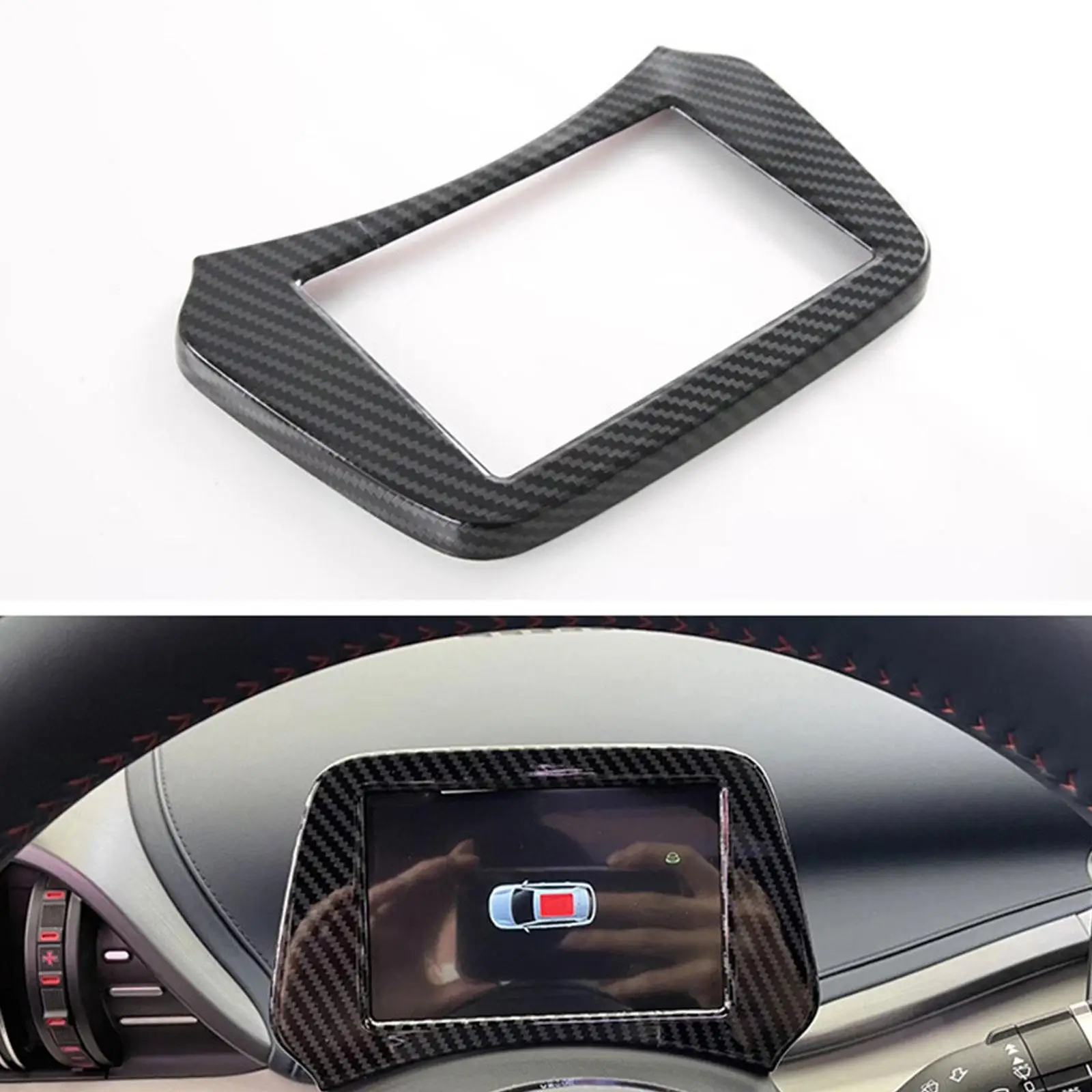 Car Dashboard Trim Frame Accessories Interior Mouldings Easy to Install Professional Center Console Trim for Byd Atto 3