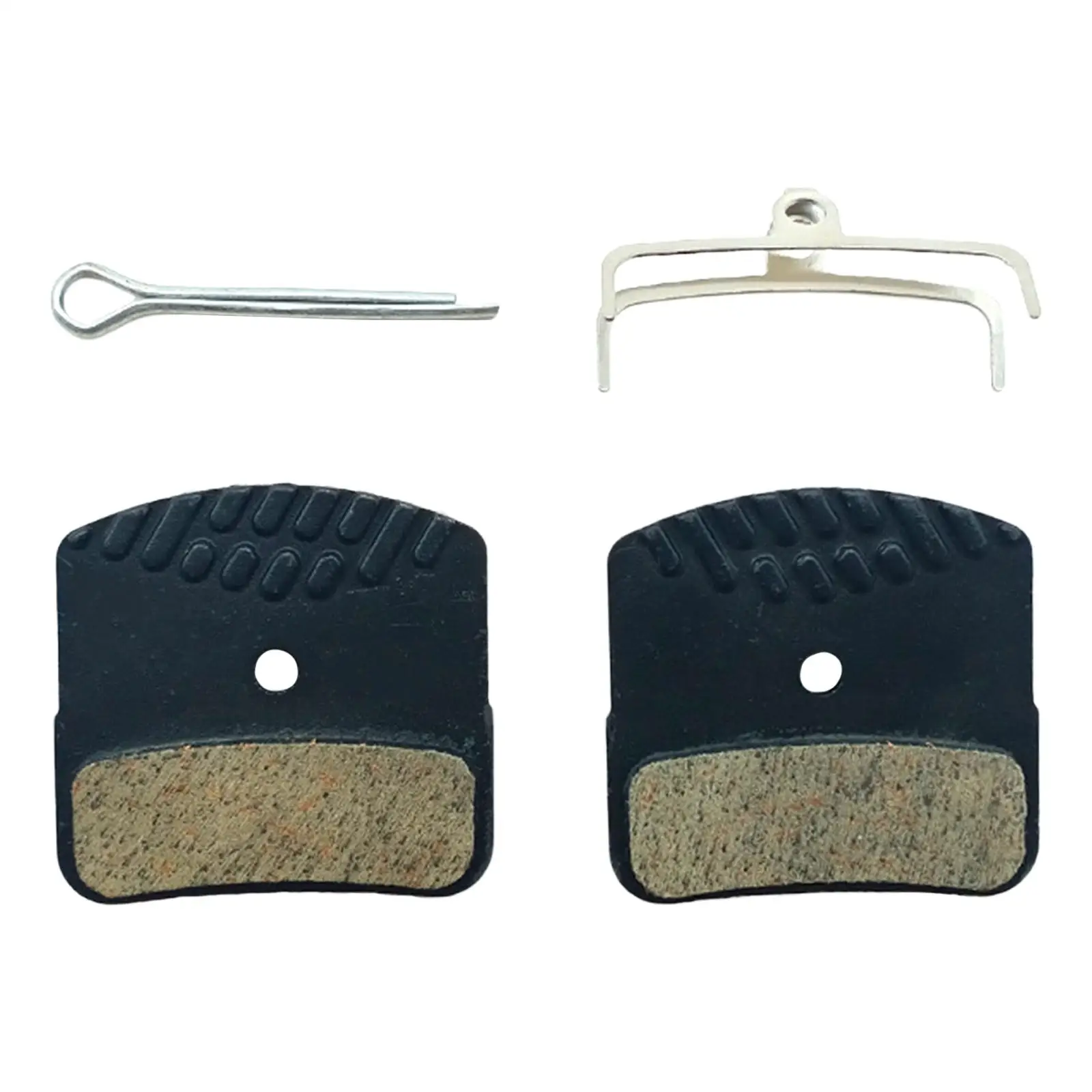 2 Pieces MTB Road Bike Disc Brake Pads Replacement Cooling Fin Bicycle Disc Brake Pad for M9120, M8120, M7120, M810, M640