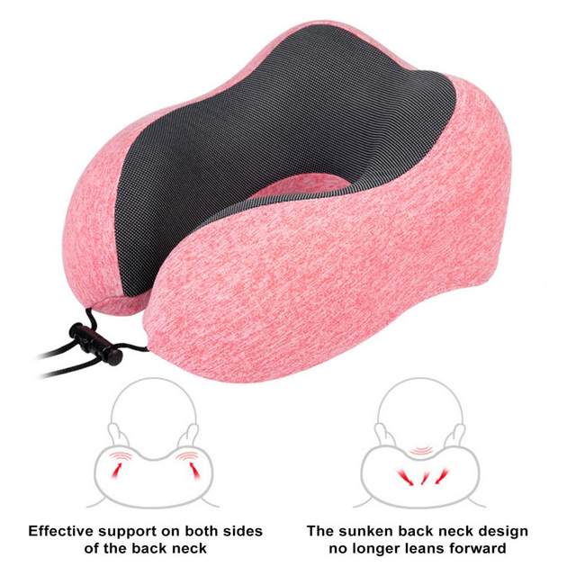 Neck Cervical Pillow U Shaped, Travel Pillow, Nap Pillow, Bolster Pillow, Lumbar  Support Pillow, Head Rest Pillow, Deformed Neck Support Pillow, Portable  Throw Pillow, For Airplane Car Bus And Office - Temu