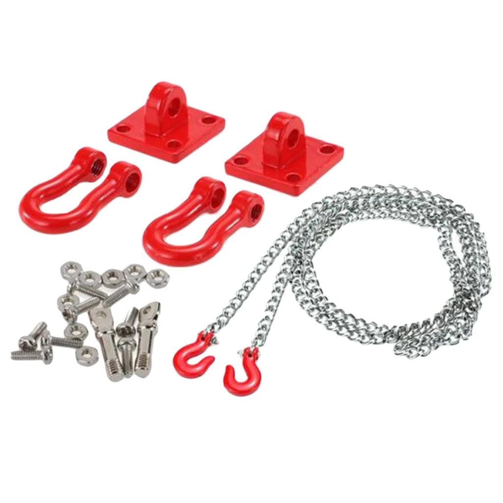 Replacement 1:10 Metal Shackle Tow Hook  Axial SCX01 RC Buggy