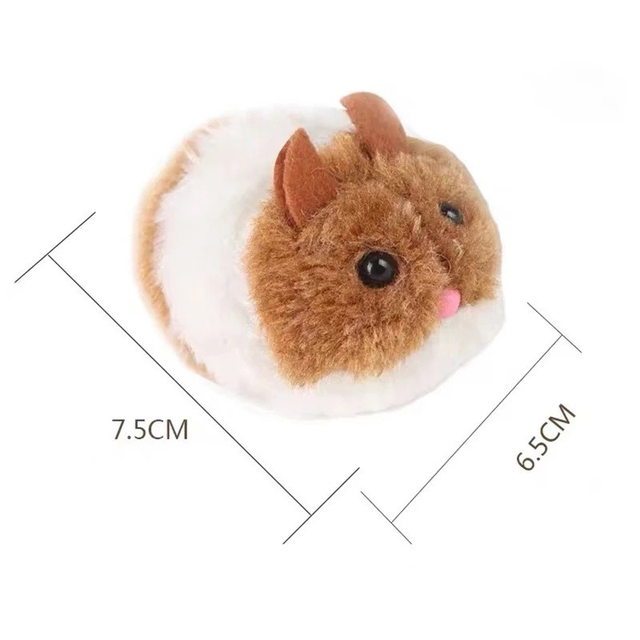 Mechanical hamster toy best sale