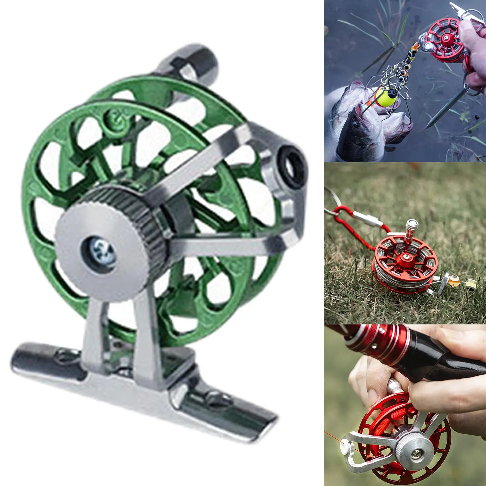 Lightweight Ice Fishing Reel 2+1 Ball Bearing for Spring Winter Accessories