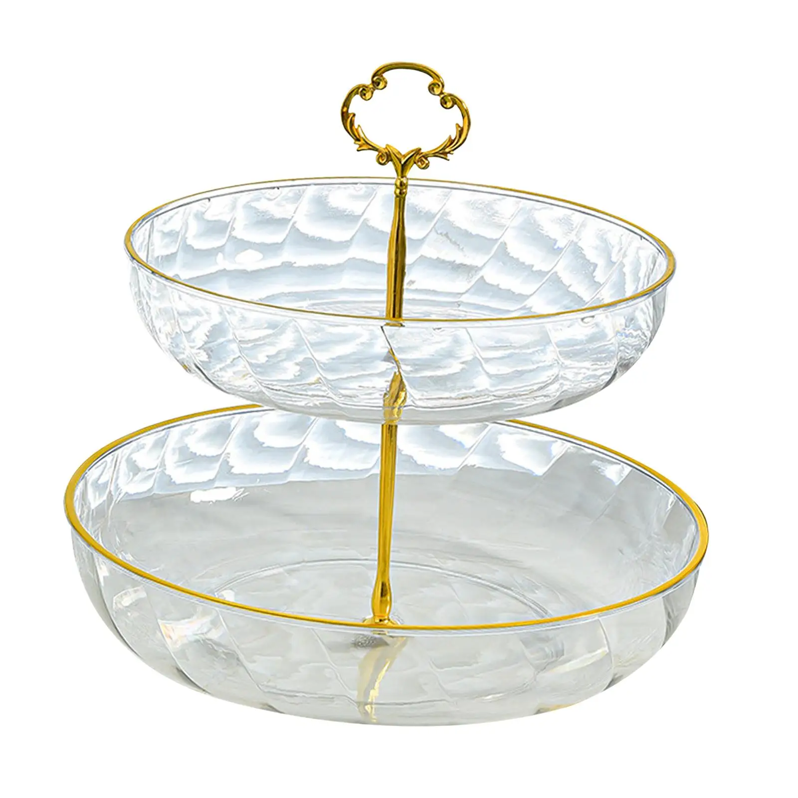 Cake Stand 2 Tier Table Pastry Holder for Home Decor Kitchen Dining Room