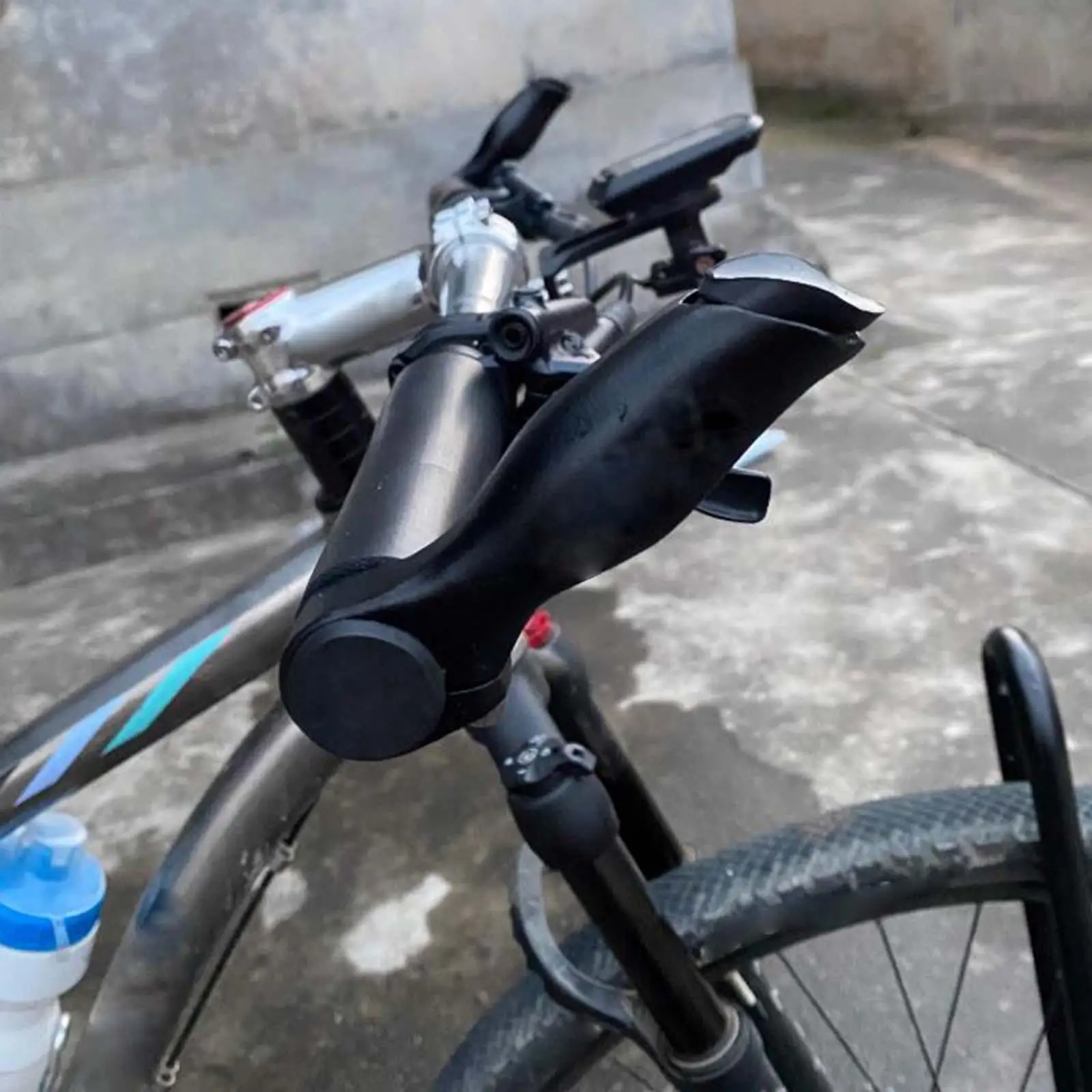 2x Mountain Bike Handlebar Ends Lightweight Ergonomic Bicycle Handle Bar Ends Bike Accessories Handlebar Extension Adapter Bar 