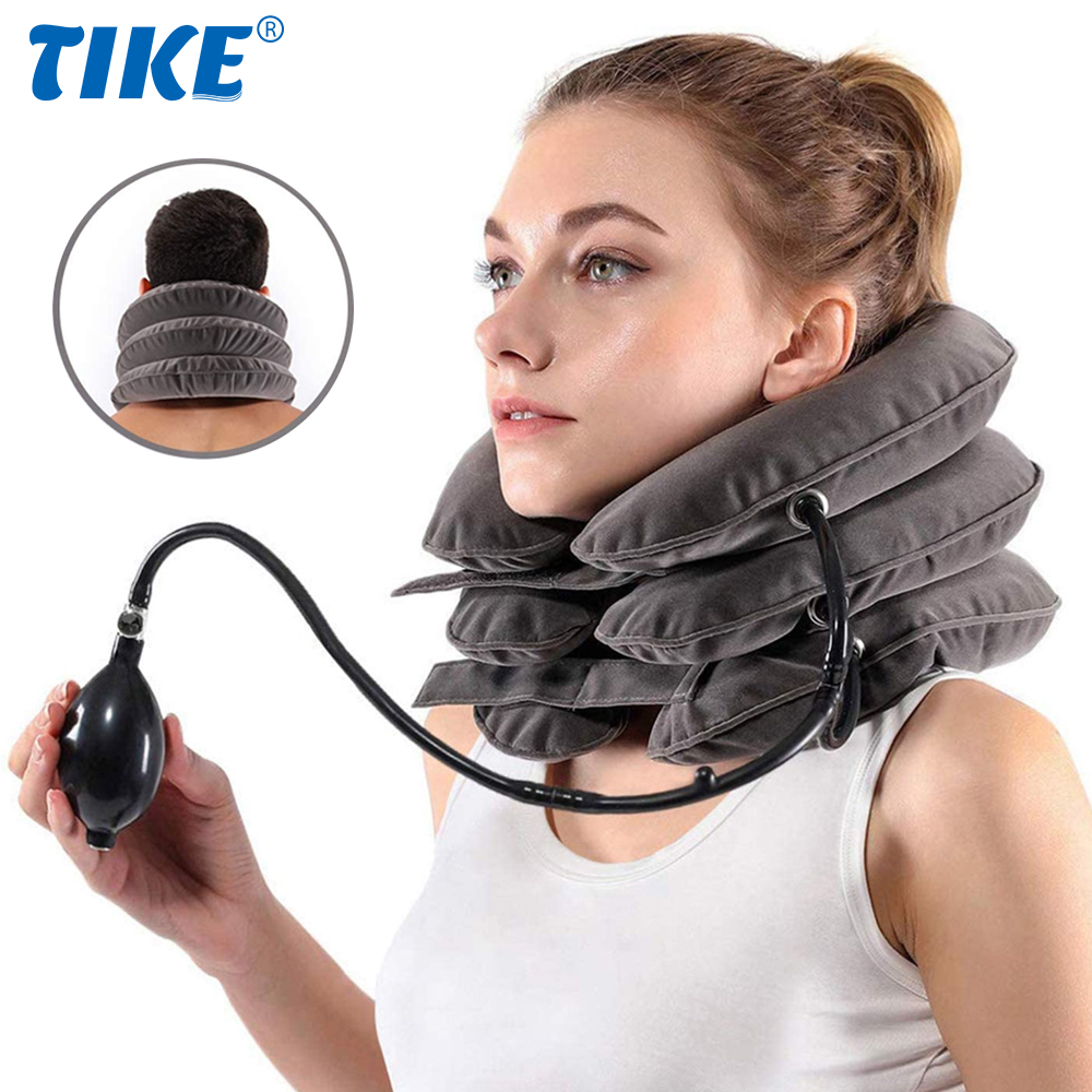 Best of Cervical Neck Traction Device, Relief For Chronic Neck &amp; Shoulder Alignment Pain, Inflatable Neck Stretcher Collar For Home Relief Reviews & Tips