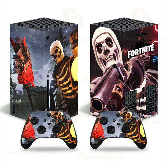 X Lord FORTNITE Battle Game Console Stickers For SONY XBOX ONE S Full Body  Color Skin