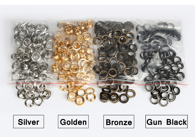 Occhielli Abbeytops Per Cinture Borse Set Di Occhielli In Ferro Con Lavatrici Per Pelle E Tessuti, Diametri Da 3mm A 12mm Occhielli Lavatrice Fai Da Te