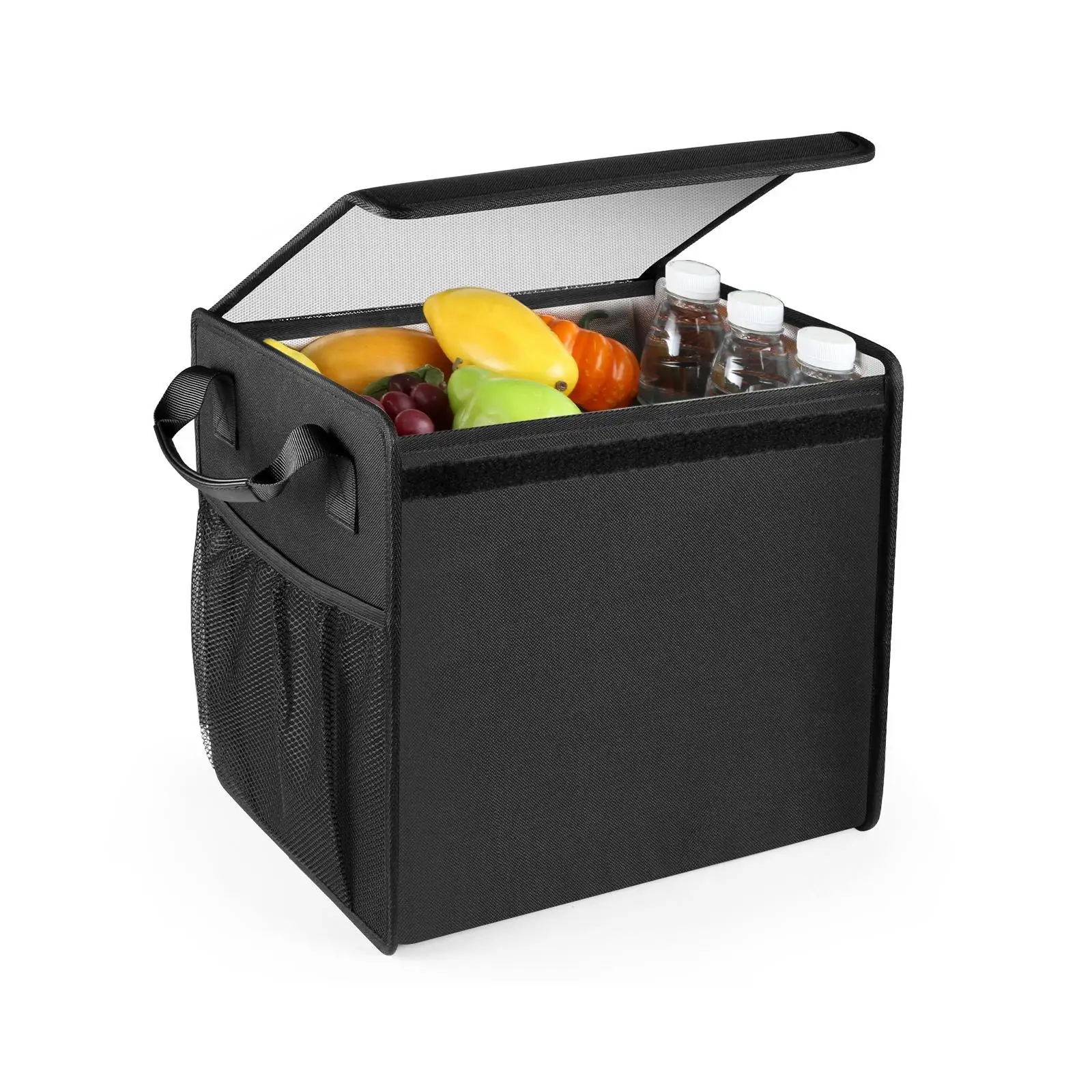 Car Trunk Organizer Foldable Waterproof Grocery Holder Case Organizer Storage for Sedan Travel Automotive Pickup Kitchen