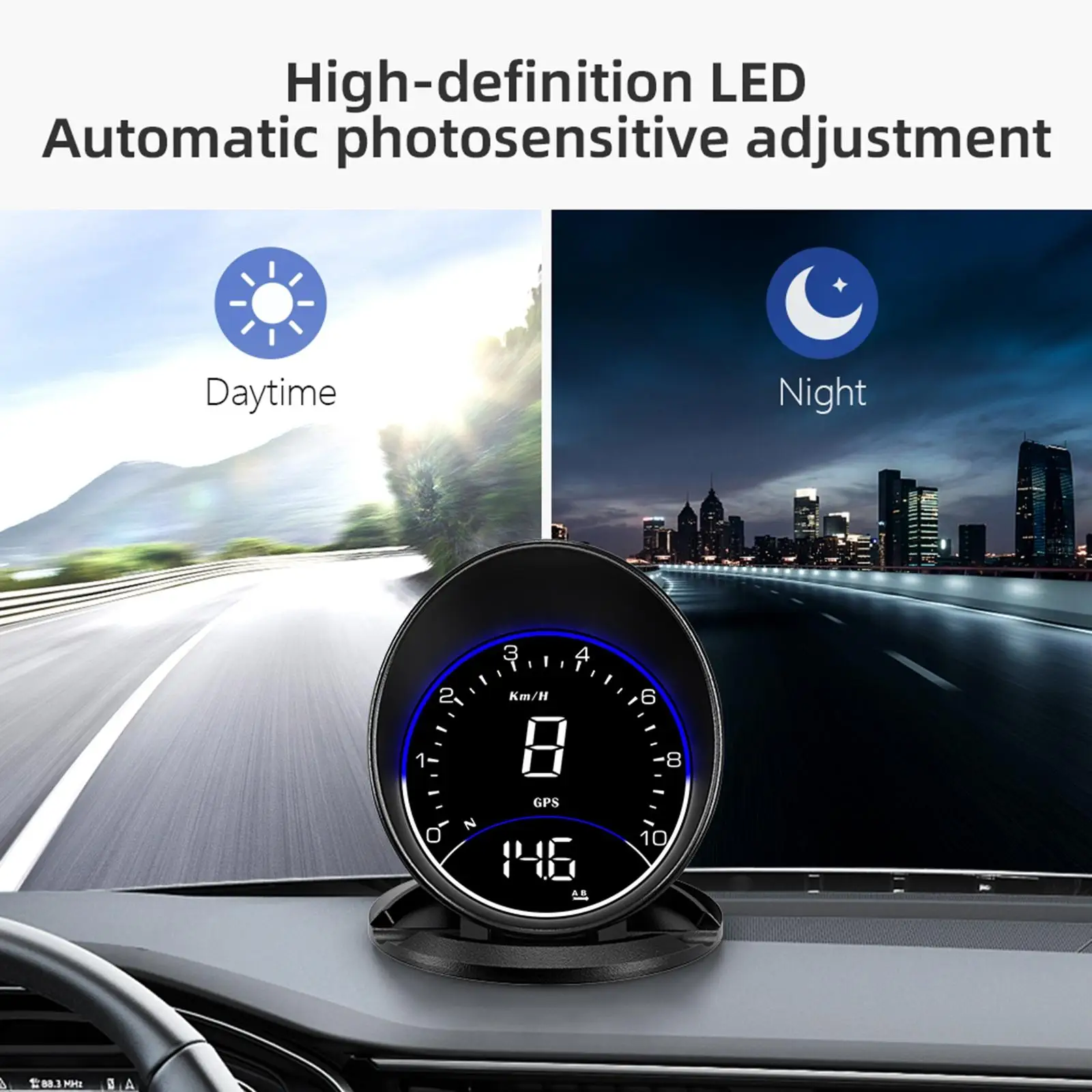 Car HUD Display Display Electronic Accessories Quality Material