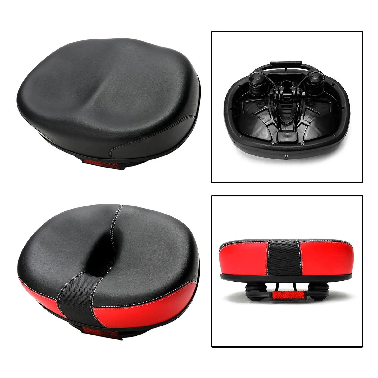 Safety Saddle  Saddle Thickened Novefold  Seat Wider Padded Accessories Universal Compatible Rubber Balls on