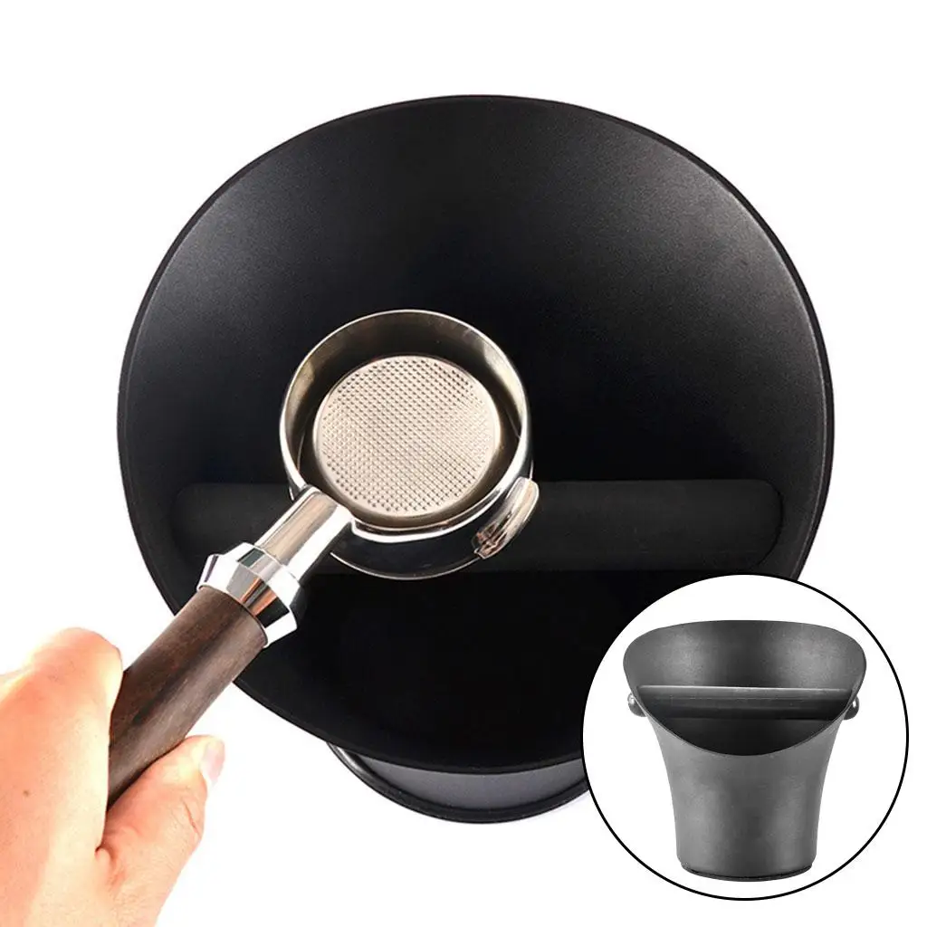 Large Coffee Knock Box with Detachable Knock Bar for Cafe Shop Canteen