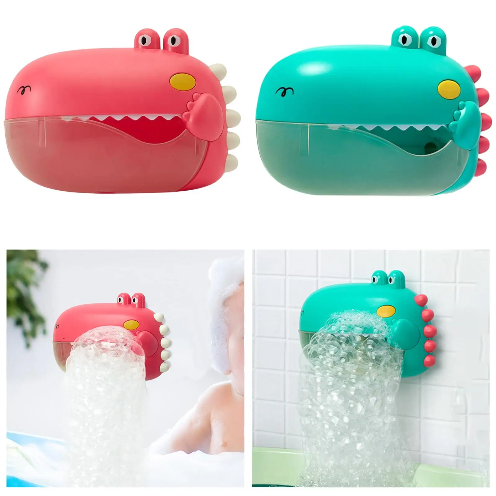 Dinosaur Bubble Maker Machine Dinosaur Toy Water Game for Birthday Gifts
